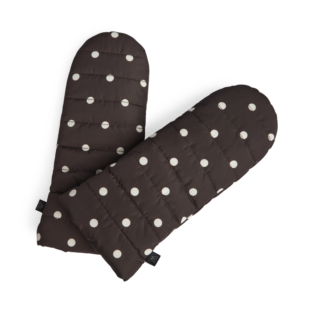 Polka Dot, Brown
