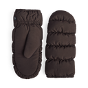 Markberg Caia Puffer Luffer Dark Brown Recycled