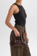 Markberg Thora Håndtaske Espresso Brown
