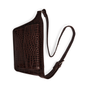 Markberg Zaya Bæltetaske Espresso Brown Croco