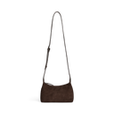 Markberg Avenya Crossbody Taske Dark Brown Suede