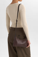 Markberg Avenya Crossbody Taske Dark Brown Soft Vintage Læder