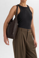 Markberg Tribeca Taske Espresso Brown Soft Vintage