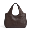 Markberg Laurine Shopper Espresso Brown Soft Vintage Læder