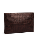 Markberg Ila Clutch Brown Croco