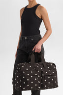 Markberg More Weekendtaske Brown Polka Recycled