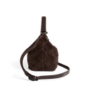 Markberg Lotus Taske Dark Brown Suede