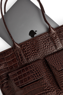 KelseyMBG Arbejdstaske, Croco - Pre-order