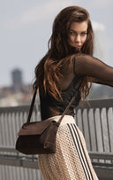 JulesMBG Crossbody Taske, Suede