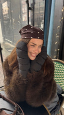 Markberg Caia Puffer Luffer Sort Recycled