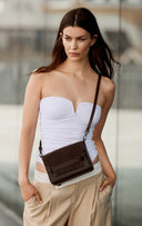 VanyaMBG Crossbody Taske, Suede